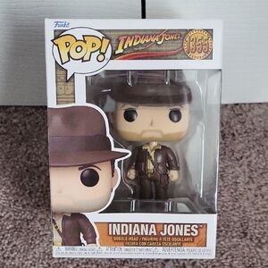 Funko Indiana Jones Pop Vinyl Figure - Brown and Black